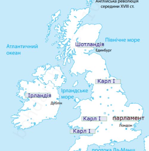 Блок № 8 Англійська колоніальна імперія XVI-XVII ст. Англійська революція